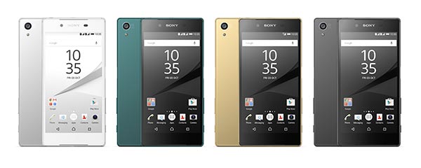 搭載 5.2 吋螢幕的 Xperia Z5