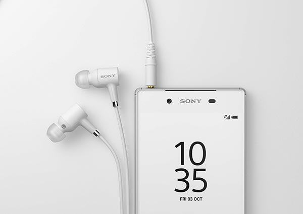 這次 Z5 也支援了高解析度音樂的播放機能
