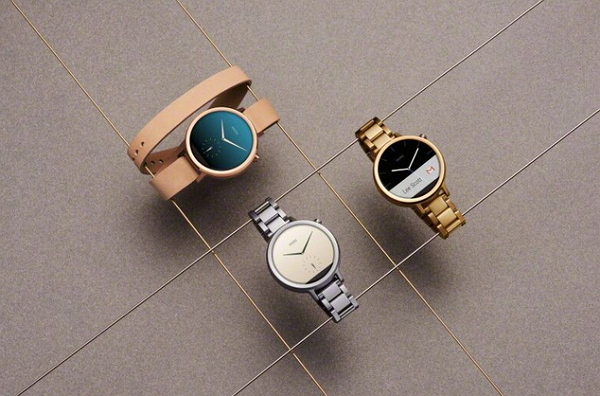 第二代 Moto 360 採用圓形錶面設計,少了智慧錶冷冰冰的感覺,外觀相當接近傳統手錶(圖片來源/Motorola)