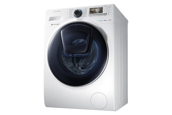 Samsung WW8500 AddWash 是全球第一台能讓使用者在洗程中,能丟入其它衣物的洗衣機