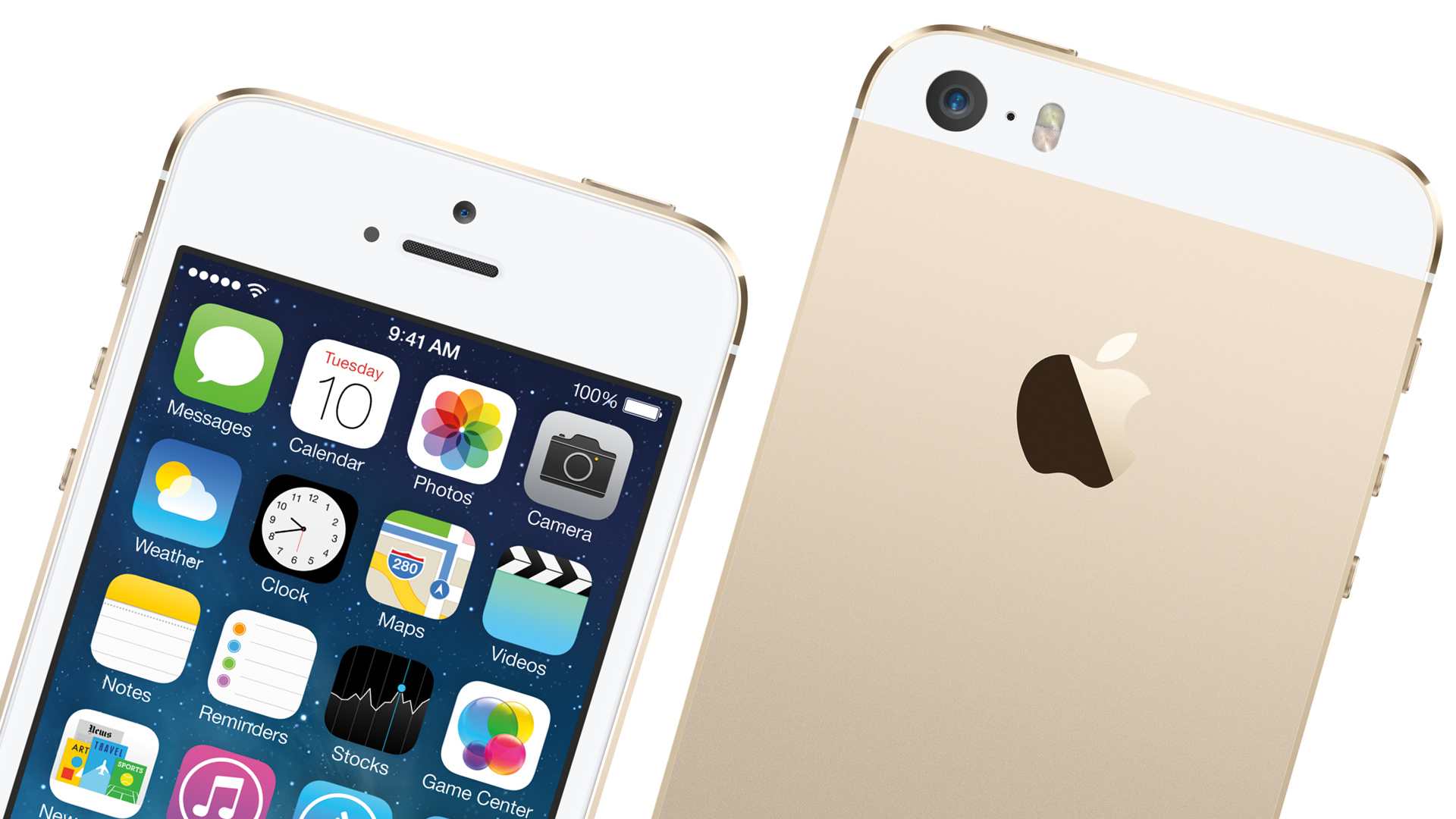 iPhone 5S 也是首款推出金色版本的 iPhone(圖片來源/fastcompany)