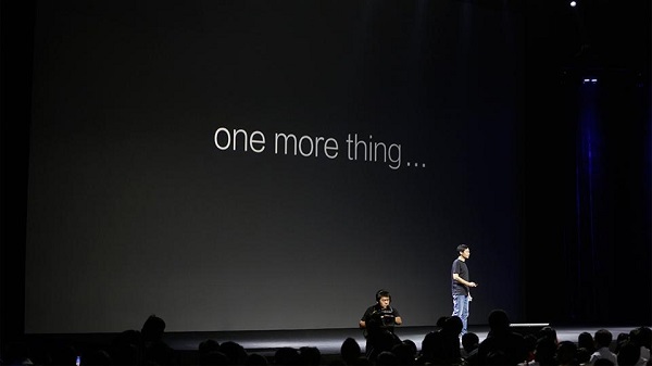 小米推出小米手環時,也使用了 One more thing 開場(圖片來源/Sascha Pallenberg)
