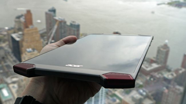 Acer Predator 電競平板在今年年初推出,其特色之一就是 4 個角落都有喇叭(圖片來源/Techradar)