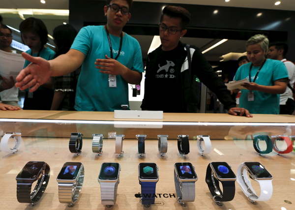 蘋果並未說明什麼時候將推出WatchOS 2,僅表示不會太久。(圖片來源/路透)