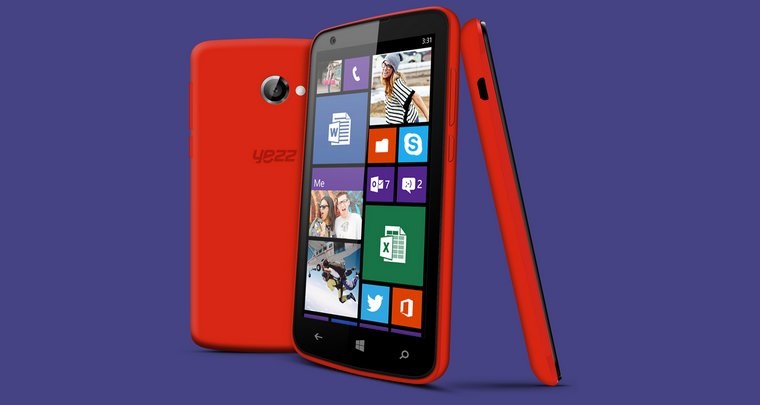 Yezz 是 Microsoft 的合作廠商,於 2014 開始推出 Windows Phone(圖片來源/neowin)