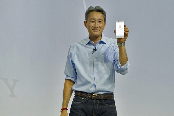SONY 執行長平井一夫(Kazuo Hirai )表示,若旗下智慧型手機業務無法轉虧為盈,將會考慮其他選擇(圖片來源/路透)