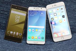 美型或是實用的抉擇！iPhone 6s 對 Note 5 對 Z5 實戰對決：外型篇