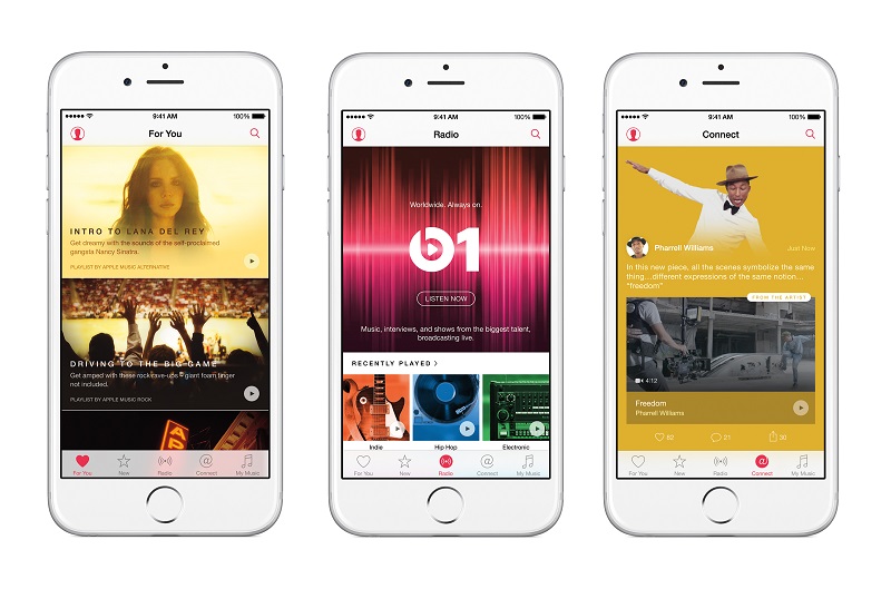 Apple Music 的用戶數遠不及 Apple News(圖片來源/美聯社)