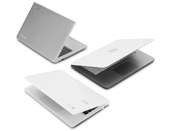 Chromebook 在美國教育領域獲得不錯的銷售成績(圖片來源/Google)