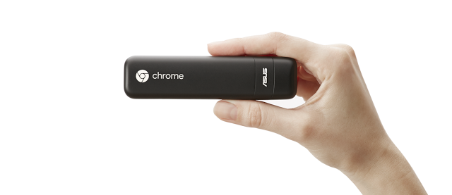 未來 Google 將會和 ASUS 聯手推出迷你主機 Chromebit(圖片來源/Chrome Blog)