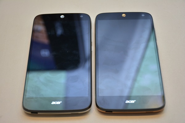 Z630S（圖左）比 Z630（圖右）手機厚度來的高一些