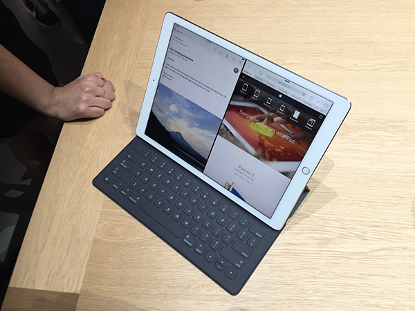 目前 iPad Pro 在週邊的擴充性上,也只有鍵盤這點可以說嘴
