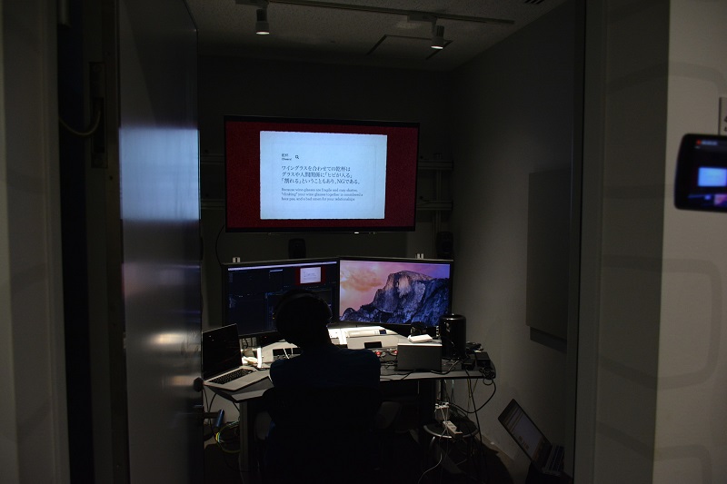 YouTube Space 影音工作室 4K 剪輯室(圖片來源/記者譚偉晟拍攝)