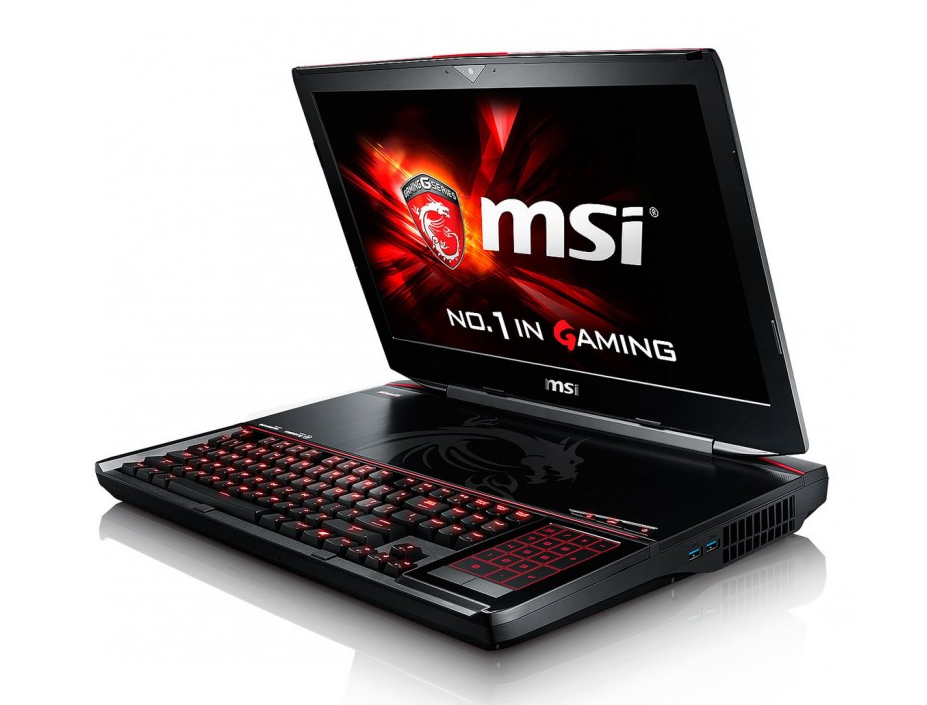 MSI GT80S Titan SLI 裝入了 2 張 NVIDIA GeForce GTX 980 桌面顯示卡(圖片來源/overclockers)