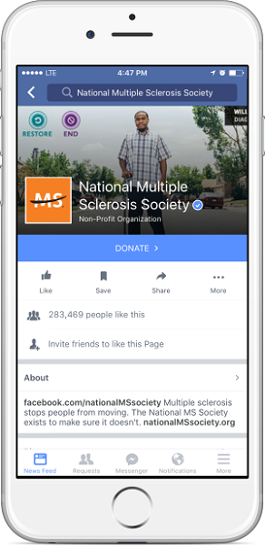 透過簡化的贊助流程，用戶可以在 Facebook 上快速完成匯款（圖片來源／Facebook）
