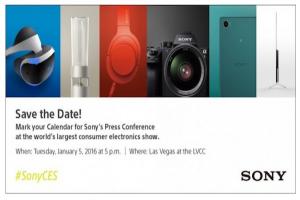 將端出什麼菜?Sony 將於 1 月 5 日舉辦 CES 新品發表會 將端出什麼菜?Sony 將於 1 月 5 日舉辦 CES 新品發表會