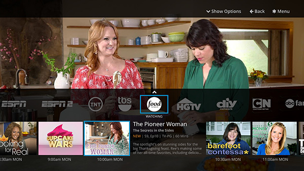 在美國已有類似圖中 Sling TV 這類的競爭者在網路電視這塊市場經營(圖片來源/美聯)