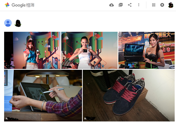 協作者可以將共用相簿中的圖片轉存到自己的圖集中,但無法刪除圖片(圖/Google)