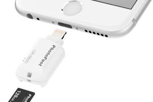 iPhone 也可接記憶卡了!Photofast 推出蘋果 microSD 讀卡機 iPhone 也可接記憶卡了!Photofast 推出蘋果 microSD 讀卡機
