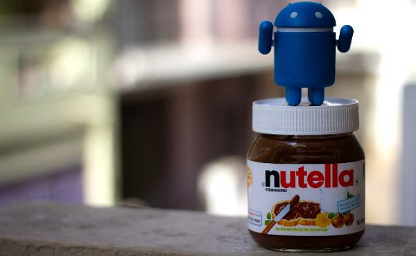 Android Nutella？（圖片來源／Pinterest）