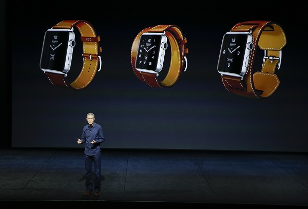 Jeff Williams 曾在 Apple Watch 發表會上現身(圖/路透)