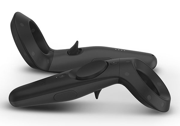 HTC 新一代 Vive 控制器的可能造型(圖片來源/擷取自 VRFocus 網站)