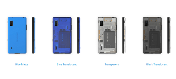 這款手機僅於歐洲開賣,將推出四種款式(圖/Fariphone)