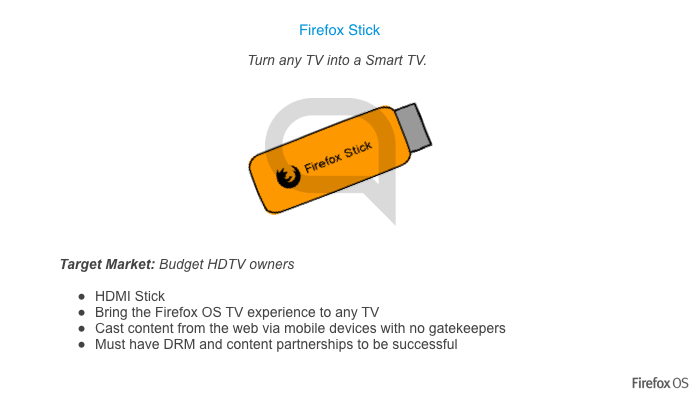 Firefox Stick 是一款智慧型電視棒(圖/Hipertextual)