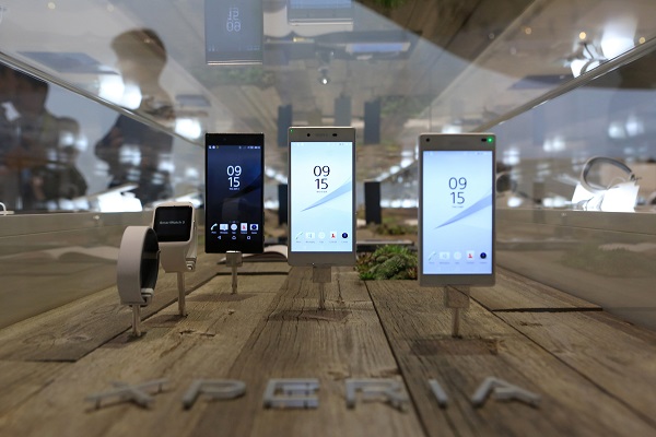 由於 2015 已經有大量的 Xperia 機種推出,預期 2016 CES 上不會有新機的消息(圖/彭博社)