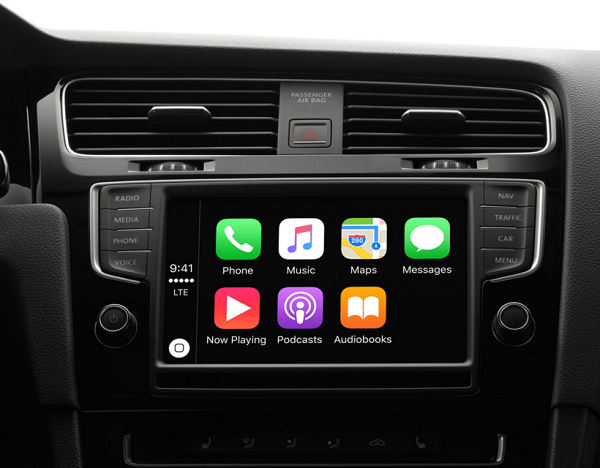 CarPlay 也在 iOS 9.3 beta 1 加入了新功能(圖/Apple)