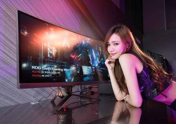 ROG Swift PG348Q　曲面電競螢幕（圖／Asus）