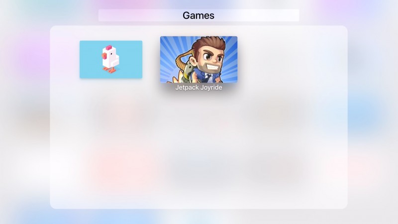 tvOS 可以將 App 整理成資料夾(圖/macrumors)