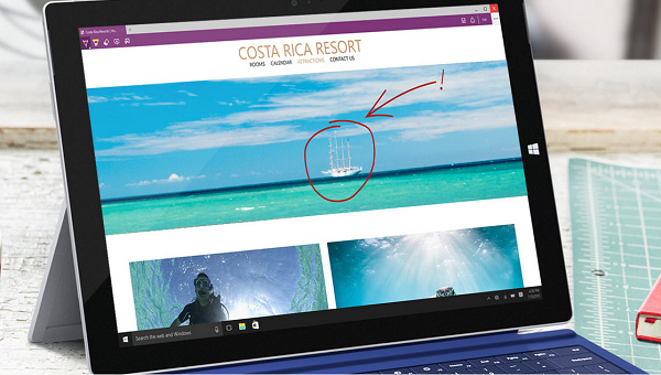 Microsoft Edge 的「InPrivate 瀏覽」,原先是設計為與 Chrome 類似的無痕瀏覽模式(圖/Microsoft)