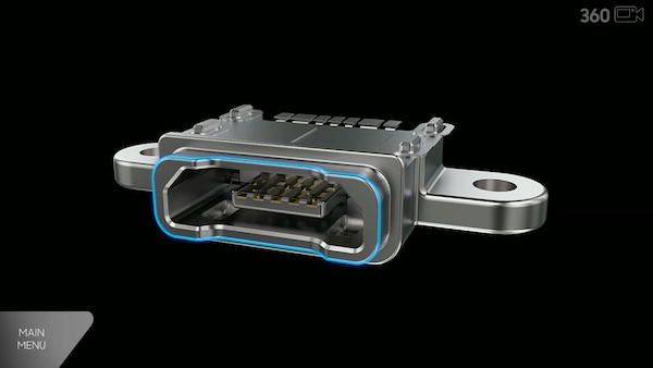 採用開放式的防水 USB 連接埠