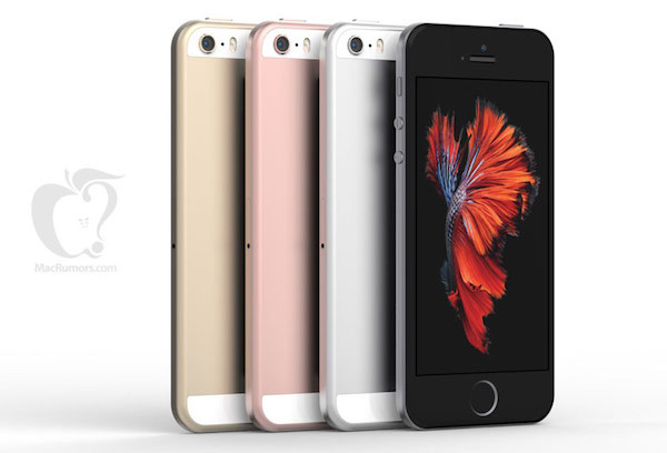 先前在 Appleinsider 網站上出現的 iPhone 5 SE 模擬圖(圖片來源/擷取自 Appleinsider 網站)