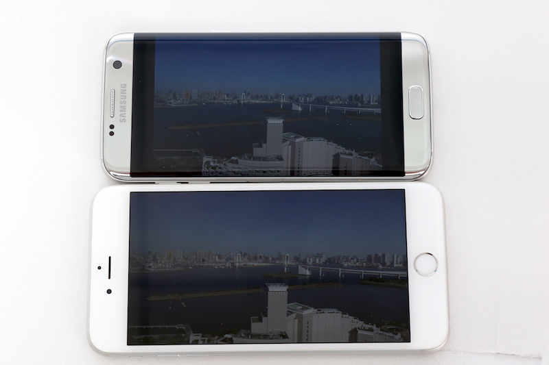螢幕表現比一比,S7 Edge 較佔優勢