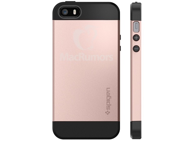 保護殼廠商曝光的 iPhone SE 影像(圖/MacRumors)