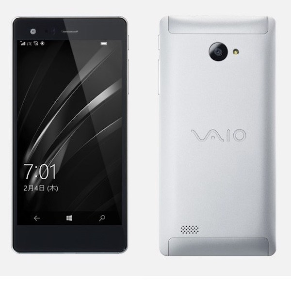 先前就已預告的 Vaio Phone Biz 新款智慧手機(圖片來源/擷取自 nokiapoweruser  網站)