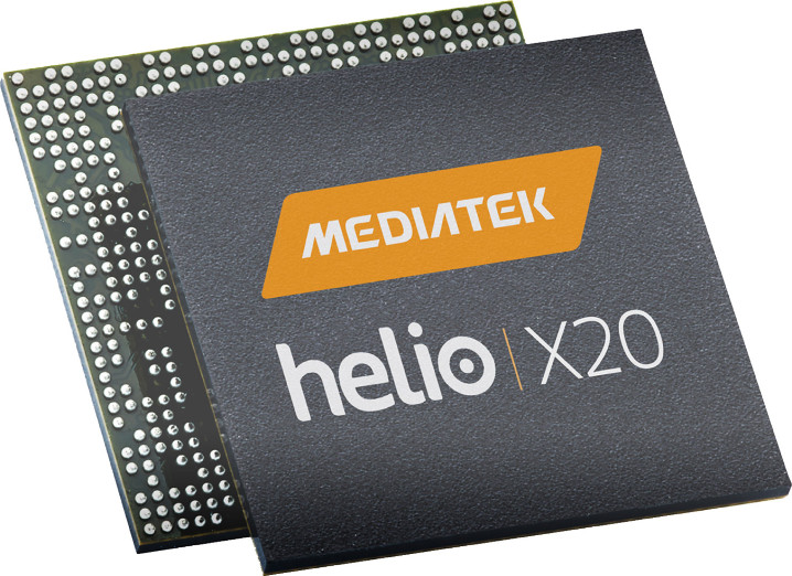 Heliio X20 採用 10 核心設計(圖/MediaTek)