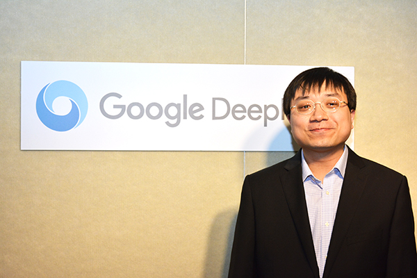 台灣土生土長的 DeepMind 成員黃士傑(圖/記者譚偉晟拍攝)