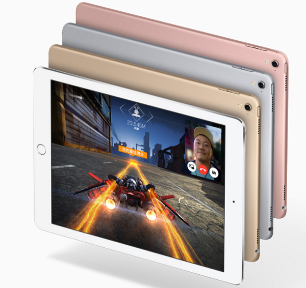 9.7 吋 iPad Pro 在相機上提升至 1200 萬畫素(圖/Apple)