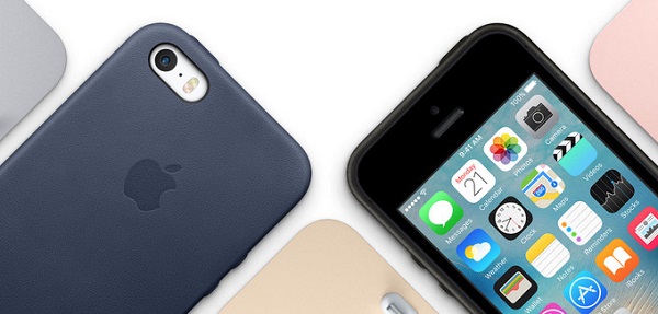 iPhone SE 可以使用 iPhone 5s 的手機殼(圖/Apple)