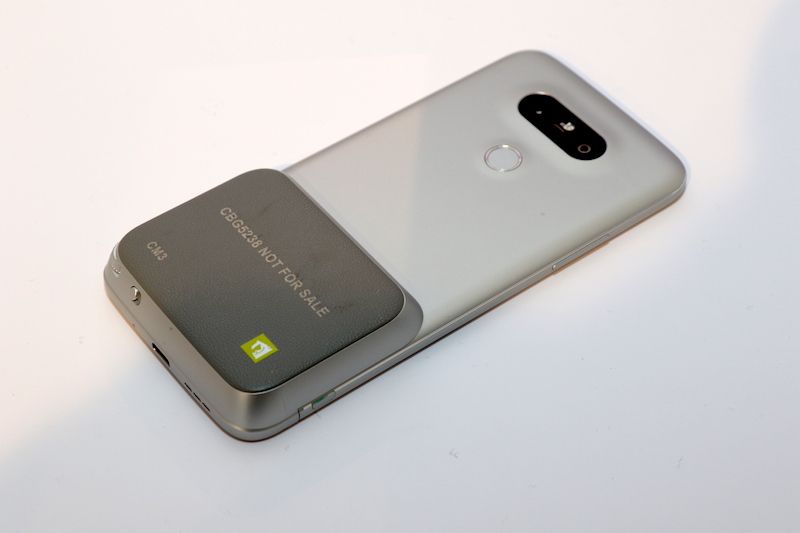 CamPlus 專業相機模組，提供 G5 在拍照時更好的拍照穩定感