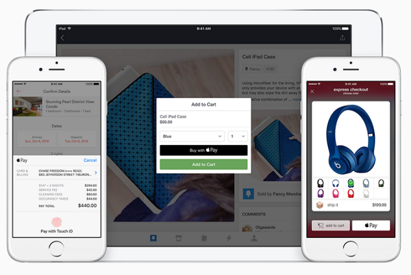 若是不能與 Apple 合作,Apple Pay 將是 Facebook Messenger 行動支付服務的重要競爭對手(圖/Apple )