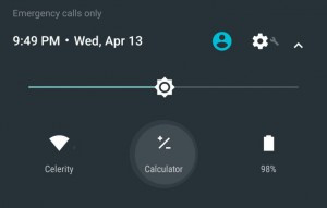 Android N 將計算機加入快速設定介面中(圖/BGR)
