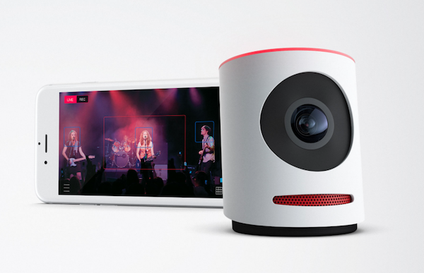 可以跟 iPhone 連接,透過 APP 進行控制(圖片來源/擷取自 Mevo 官網)