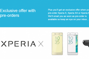 準備要上市了？Sony Xperia X 手機預購準備開跑！