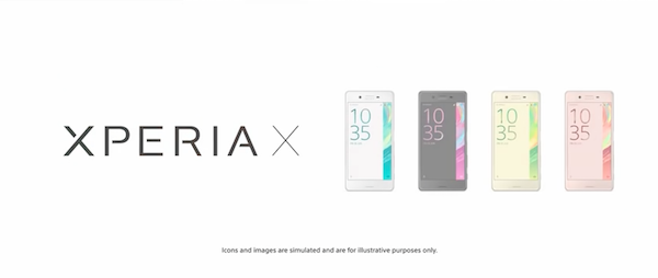 Sony 將在 Xperia X 系列上面推 4 個顏色(圖片來源/擷取自 Sony 官方 Youtube 影片)