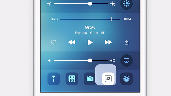 第三方 App 希望也能加入控制中心(圖/MacStories)