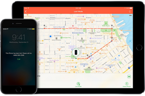 若 iPhone 不幸被偷,可以透過 iCloud 的 Find My iPhone 把手機找回來(翻攝自蘋果官方網站)